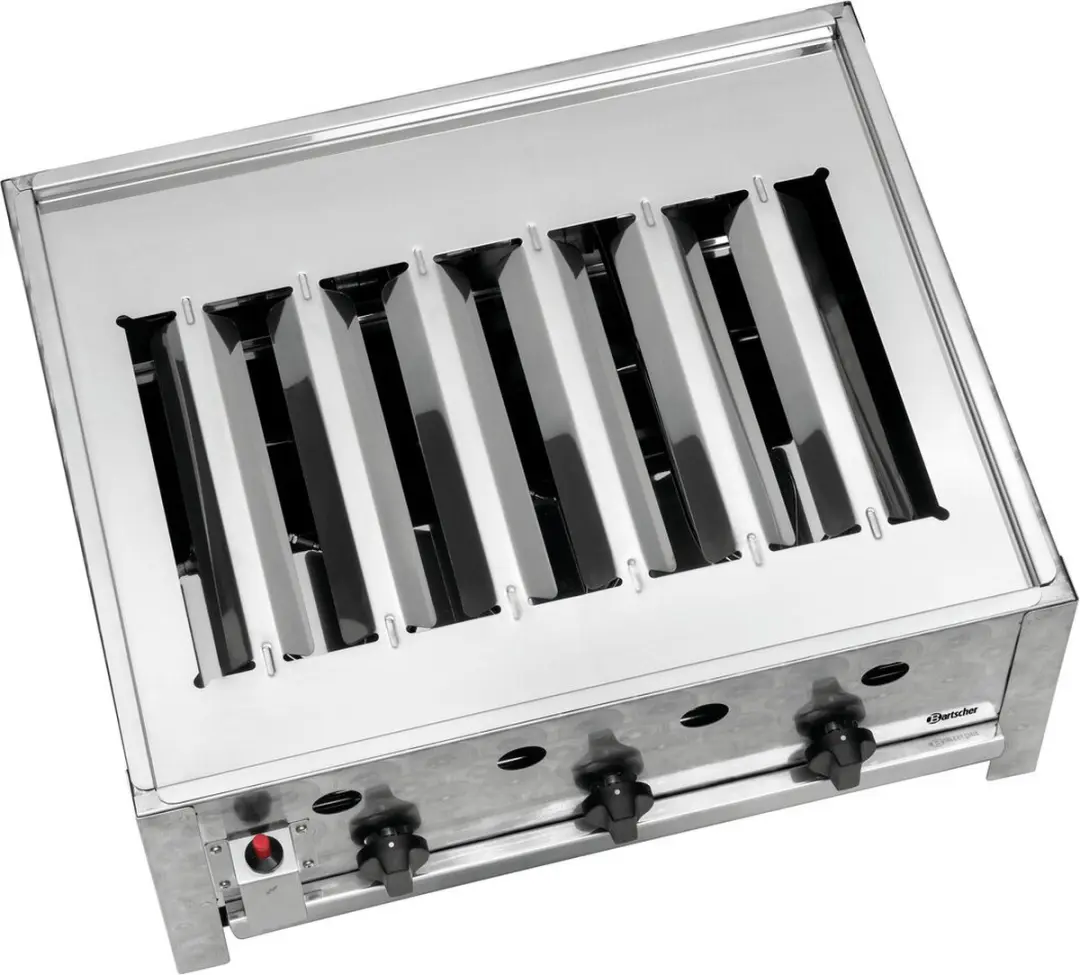 Bartscher TB1000R Gas Tafelbraadgrill 10000W - Grijs