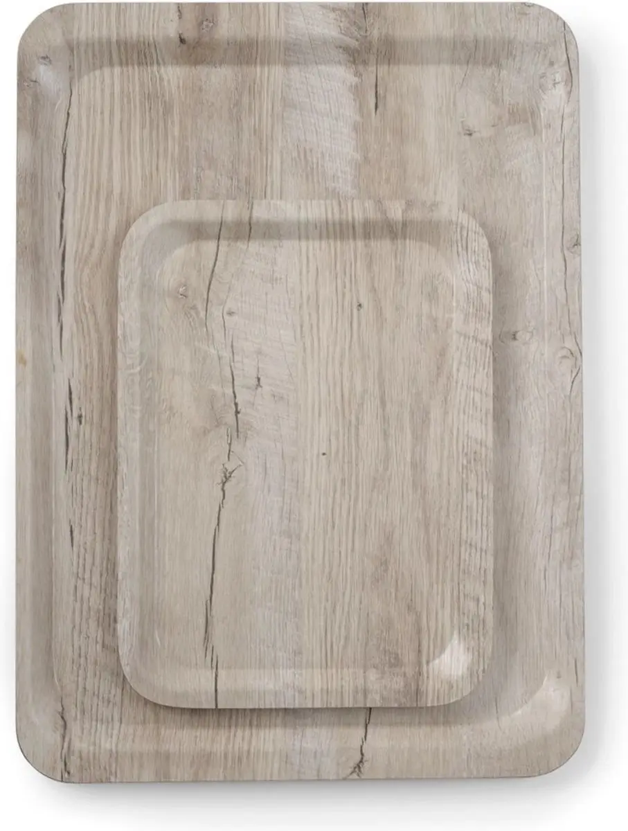 HENDI Stijlvol Houtnerf Dienblad 330x430mm - Lichtbruin