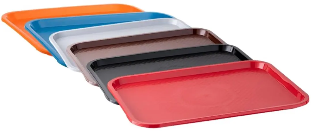 APS Fastfood Dienblad Rood - 41x30,5cm - 6 Stuks