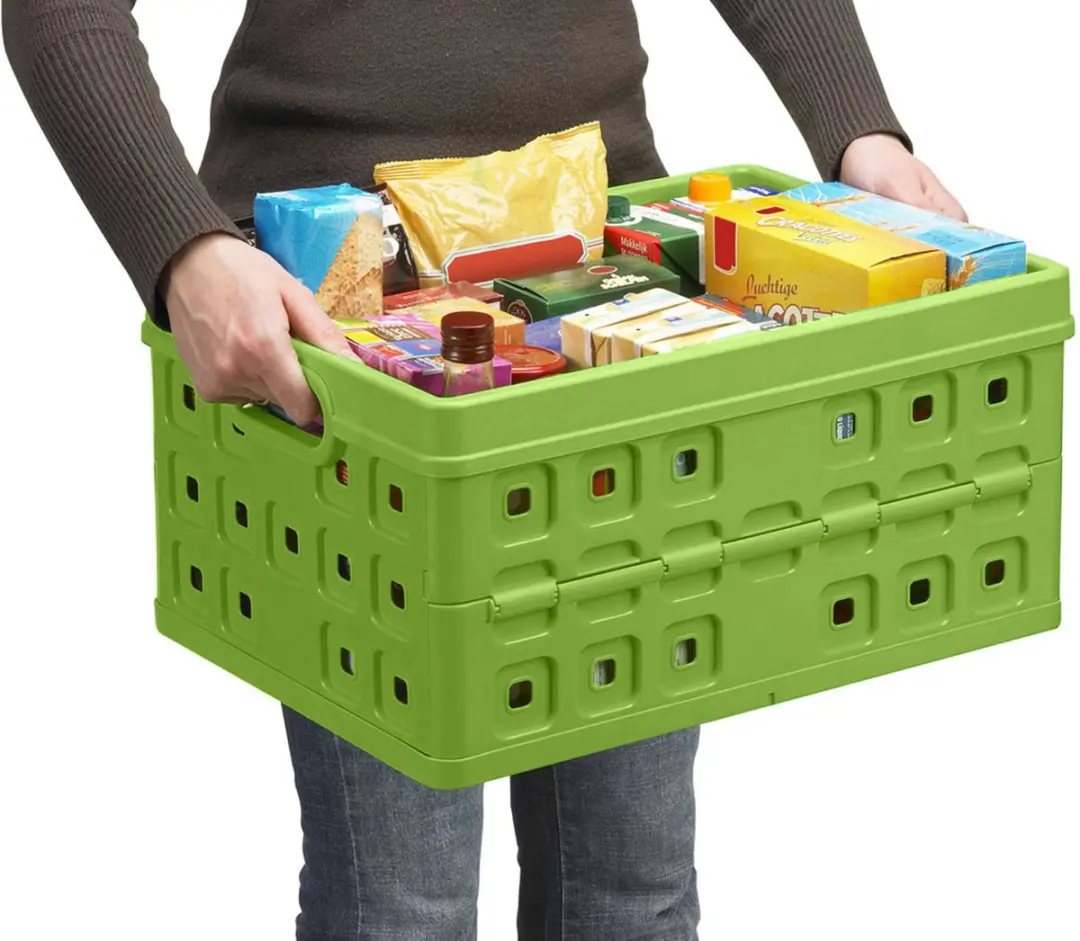 Sunware Square Vouwkrat 32L - Groen - afbeelding 4 van 6