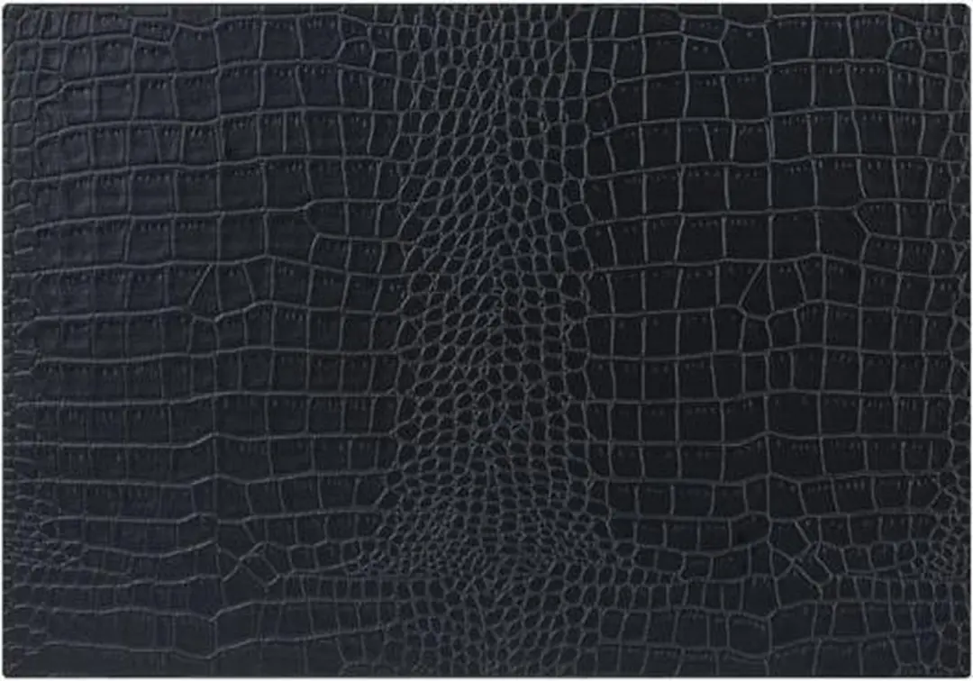 Cosy&Trendy Placemat Lederlook Zwart 43x30cm