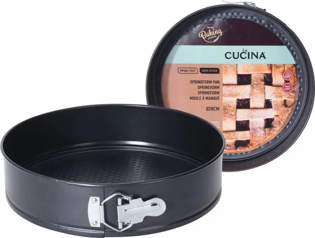 La Cucina Springvorm 28cm - Zwart
