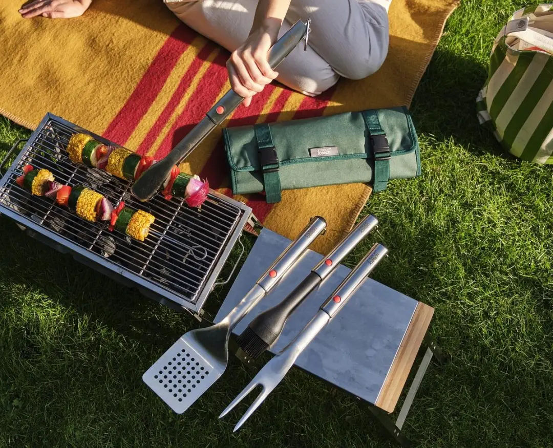 Joseph Joseph GrillOut BBQ Set 2-delig - Staal