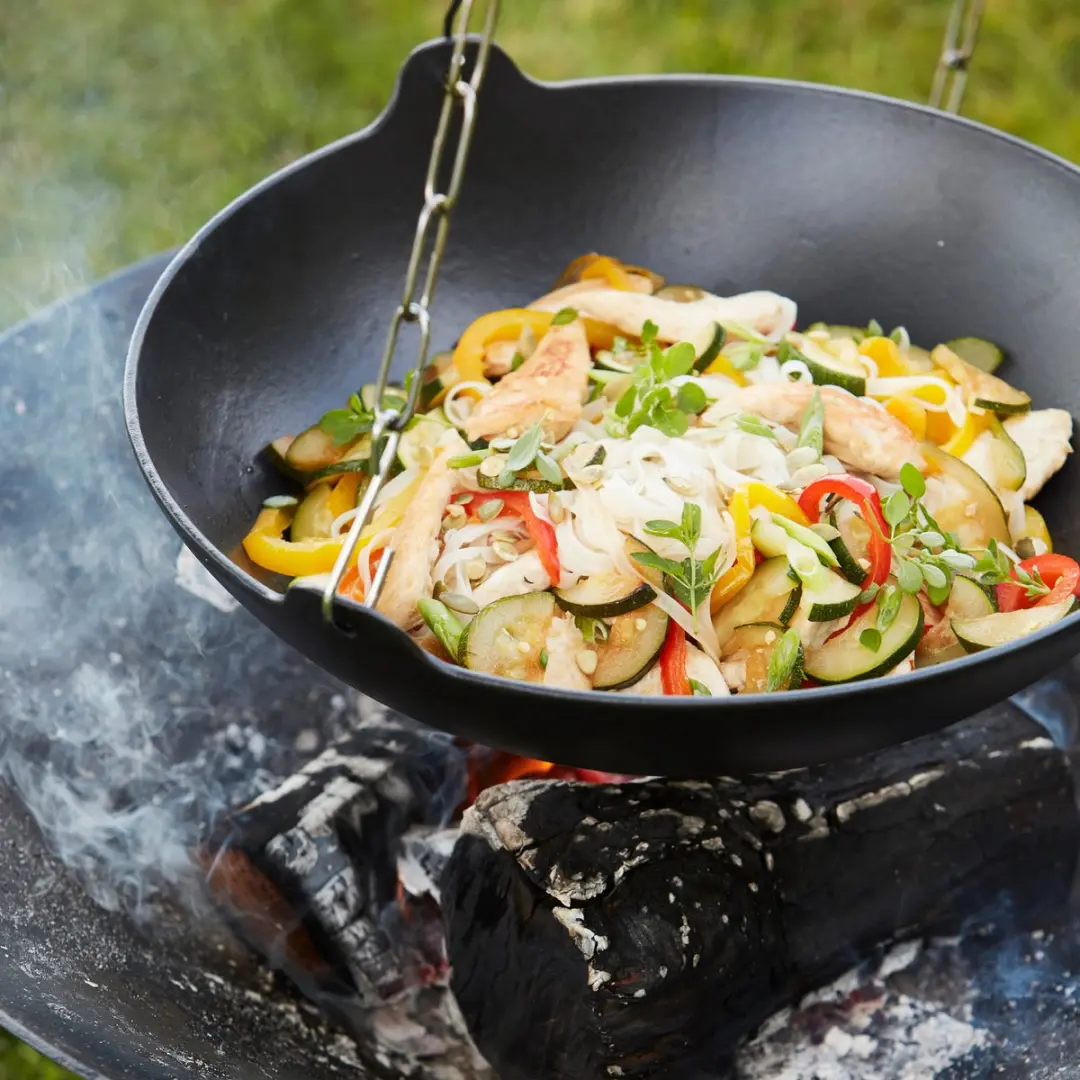 Barbecook BBQ Wok 37cm - Zwart