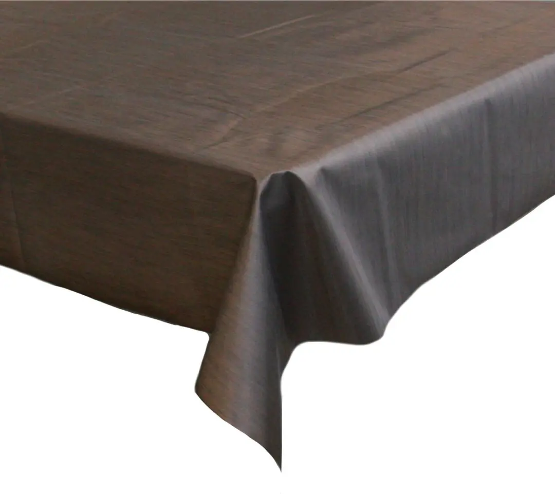 Bellatio Design Tafelkleed - brons - metallic look - 140 x 300 cm