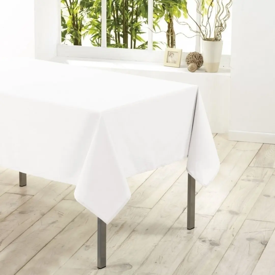 Wicotex Tafelkleed Wit 140x240cm - Polyester