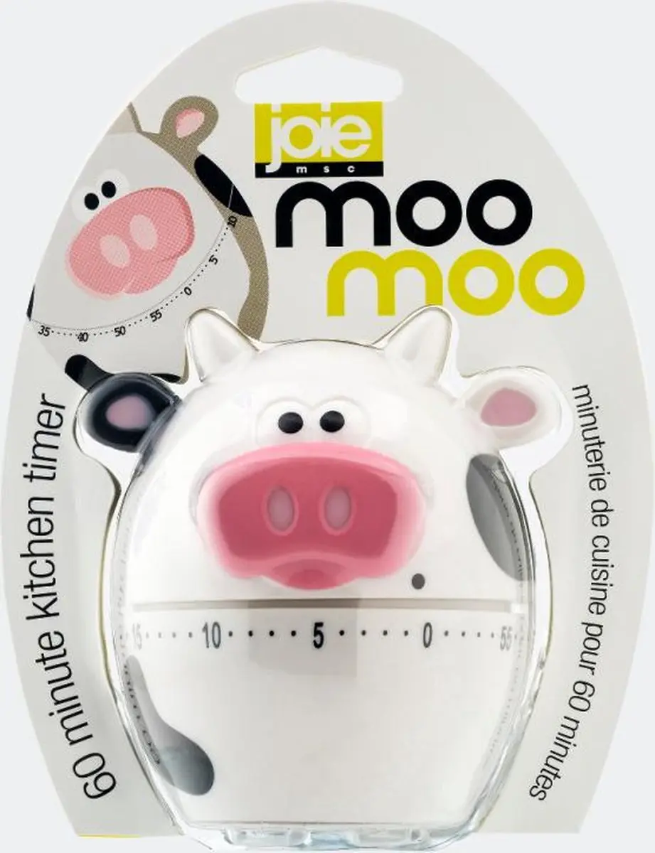 Joie MooMoo Kookwekker 1 uur - Wit