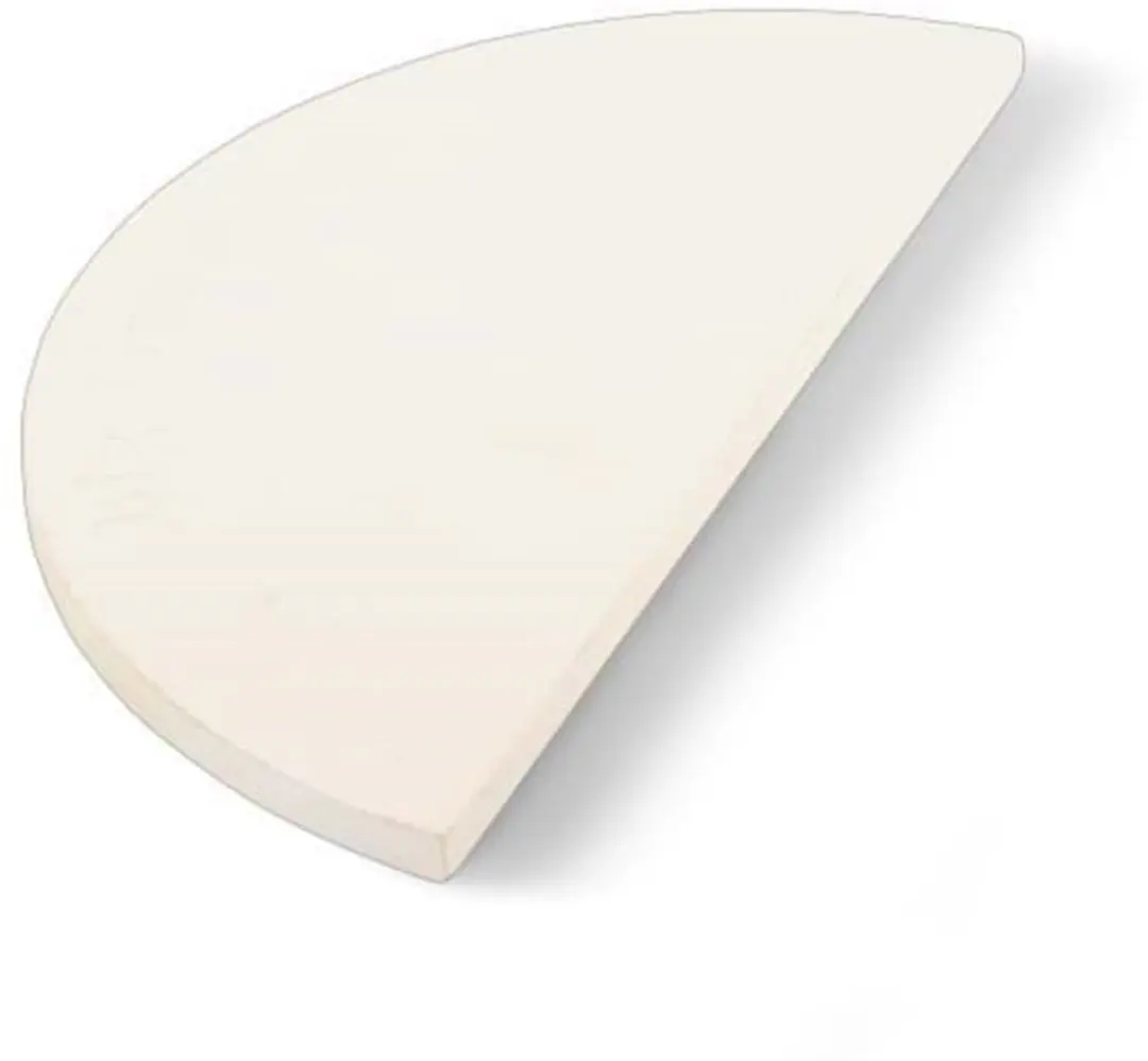 Big Green Egg Half Ronde Pizzasteen Large 20,5x40,5cm