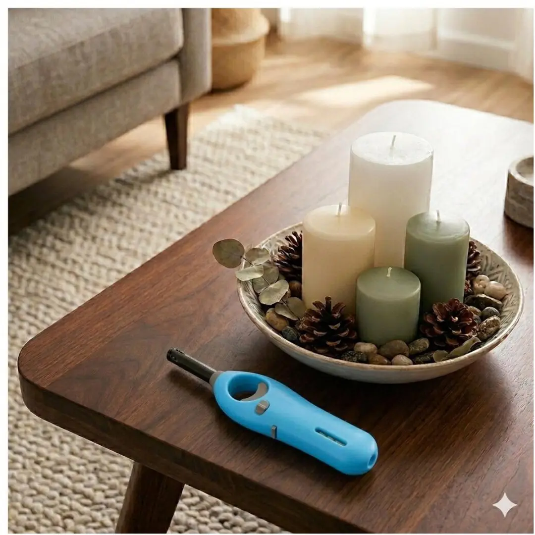 Cosy&Trendy Gasaansteker - 3 Stuks - Blauw