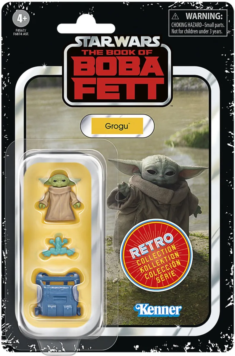 Hasbro Grogu Star Wars Retro Collection The Book of Boba Fett Kenner F85675X0 - Multi