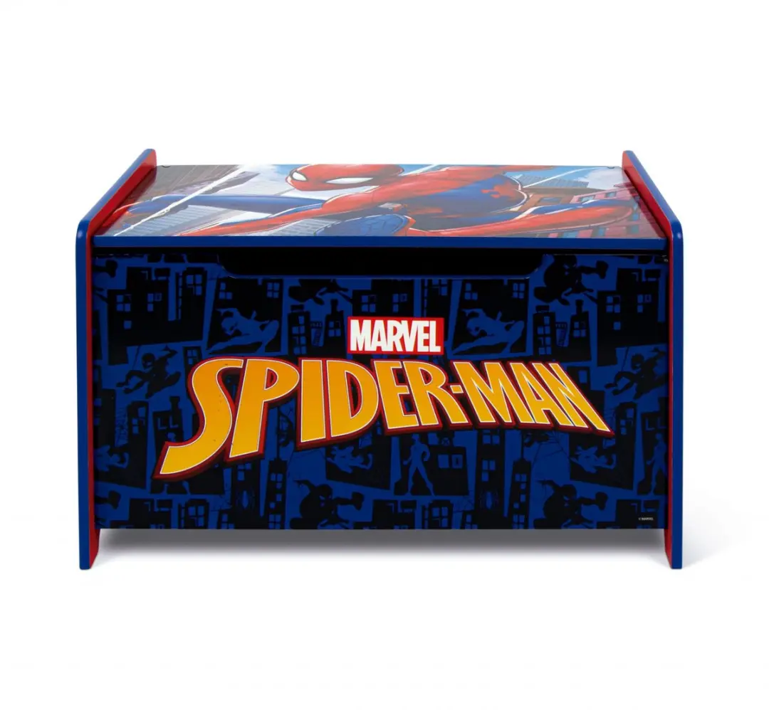 Spider-Man Houten Speelgoedkist Meerkleurig