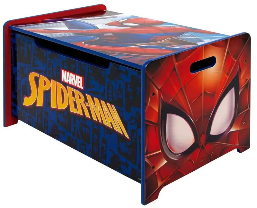 Spider-Man Houten Speelgoedkist Meerkleurig