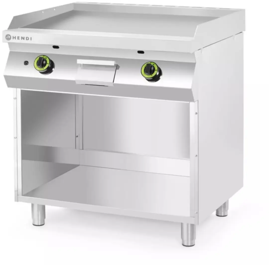 HENDI Gas Grillplaat 10 kW - 80x70x90 cm