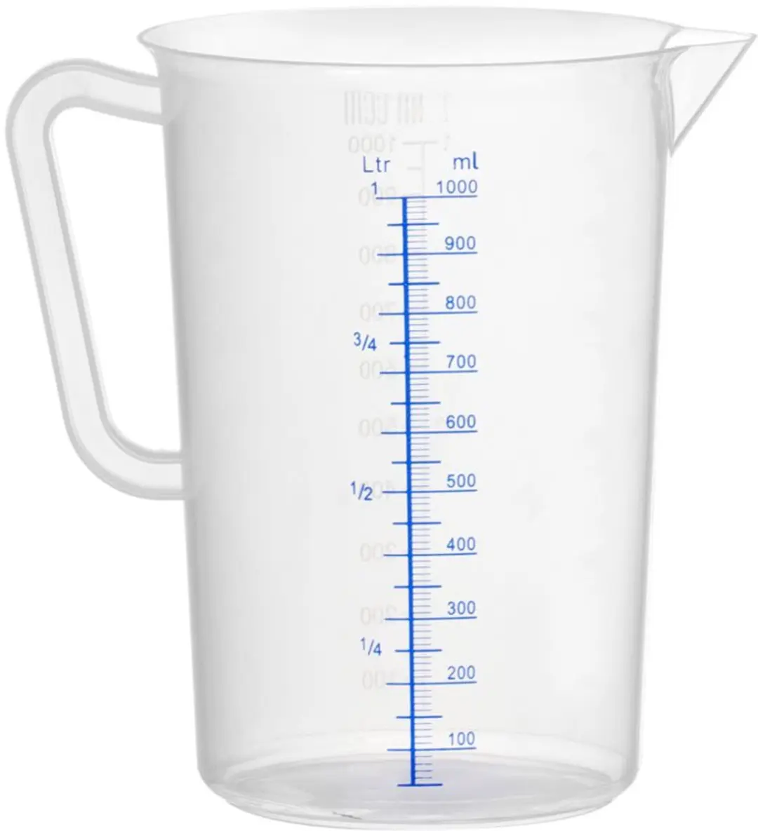 Hendi Maatbeker Polypropyleen 1L - Transparant