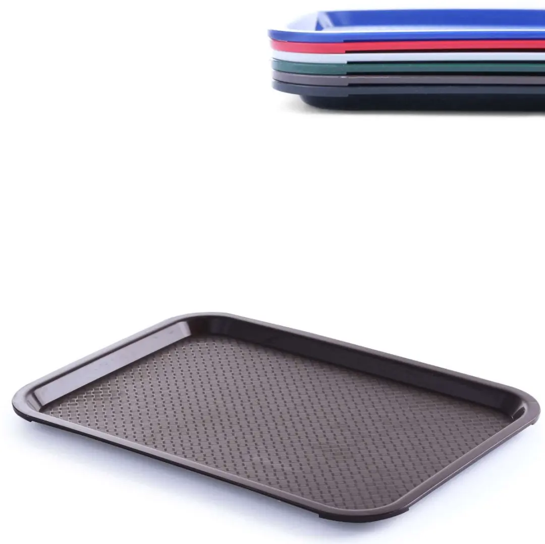 HENDI Medium Fastfood Dienblad - 305x415x20mm - Bruin