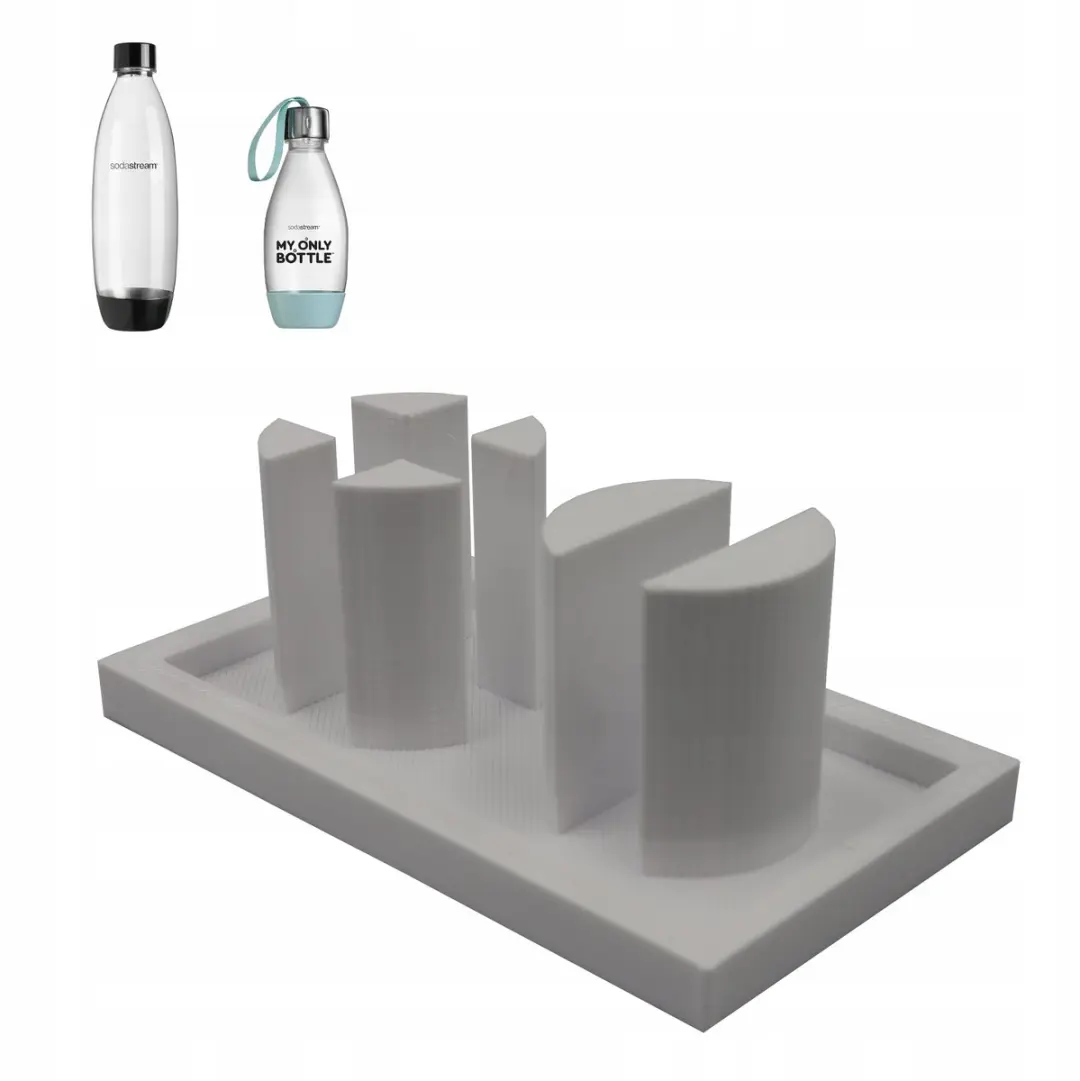 SodaStream Flessenhouder & Droogrek - Wit