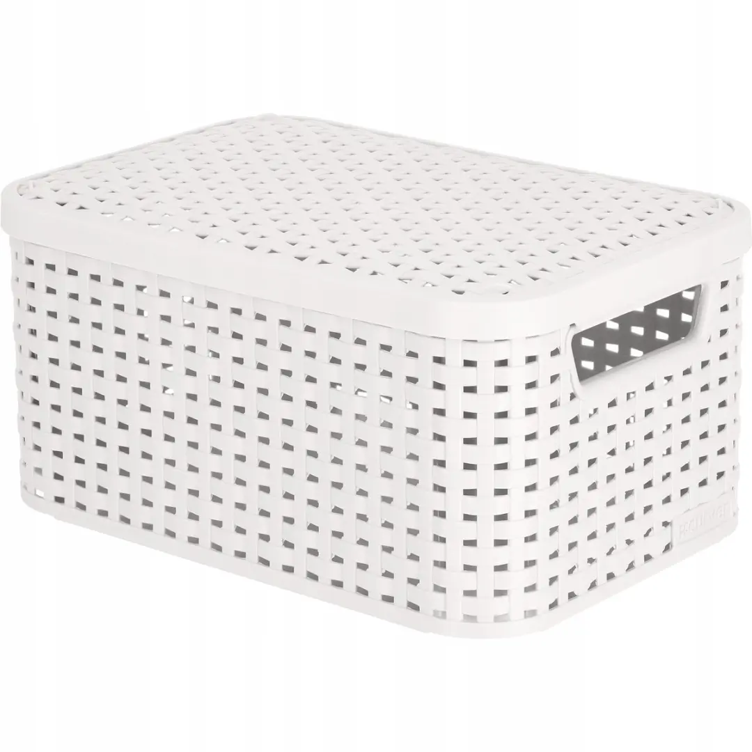 Curver Style Serie Opberger Lichtgrijs Rattanstructuur 6L