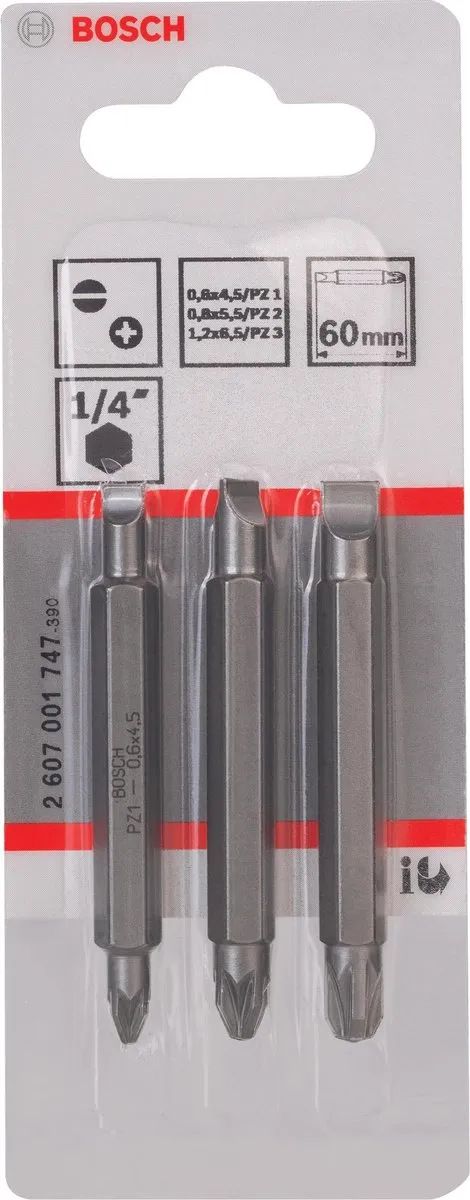Bosch DUBBELBITSETXH-TORS/GL-PZ
