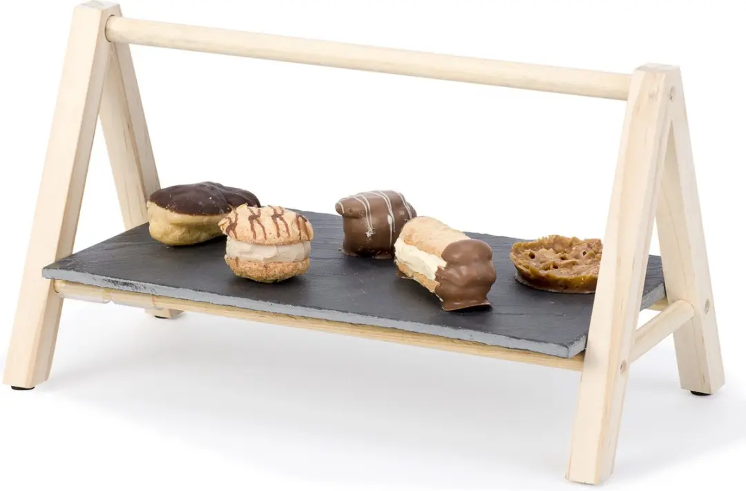 Cosy&Trendy Etagère 1-laags - 2 Stuks - 29x19x14cm - Multi
