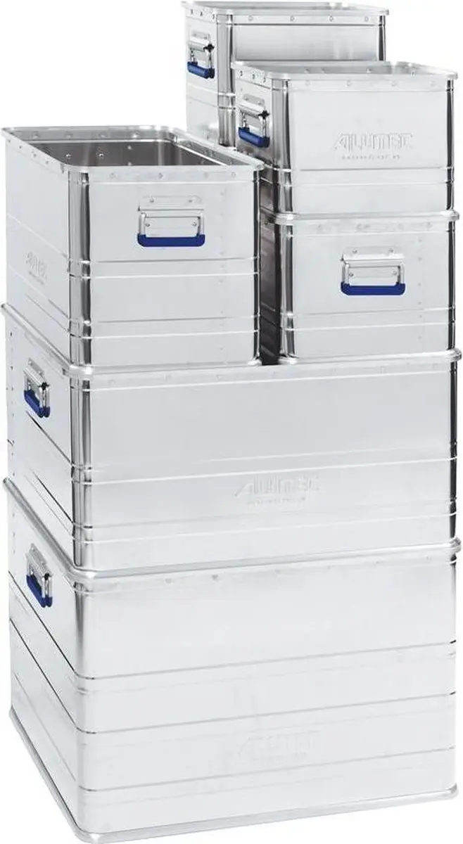 Alutec Logic 23 Opbergbox Aluminium - 191 Vakken - Zilver