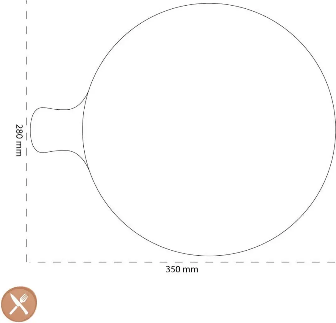 Villeroy & Boch Artesano Antipastibord Ø28cm - Hout