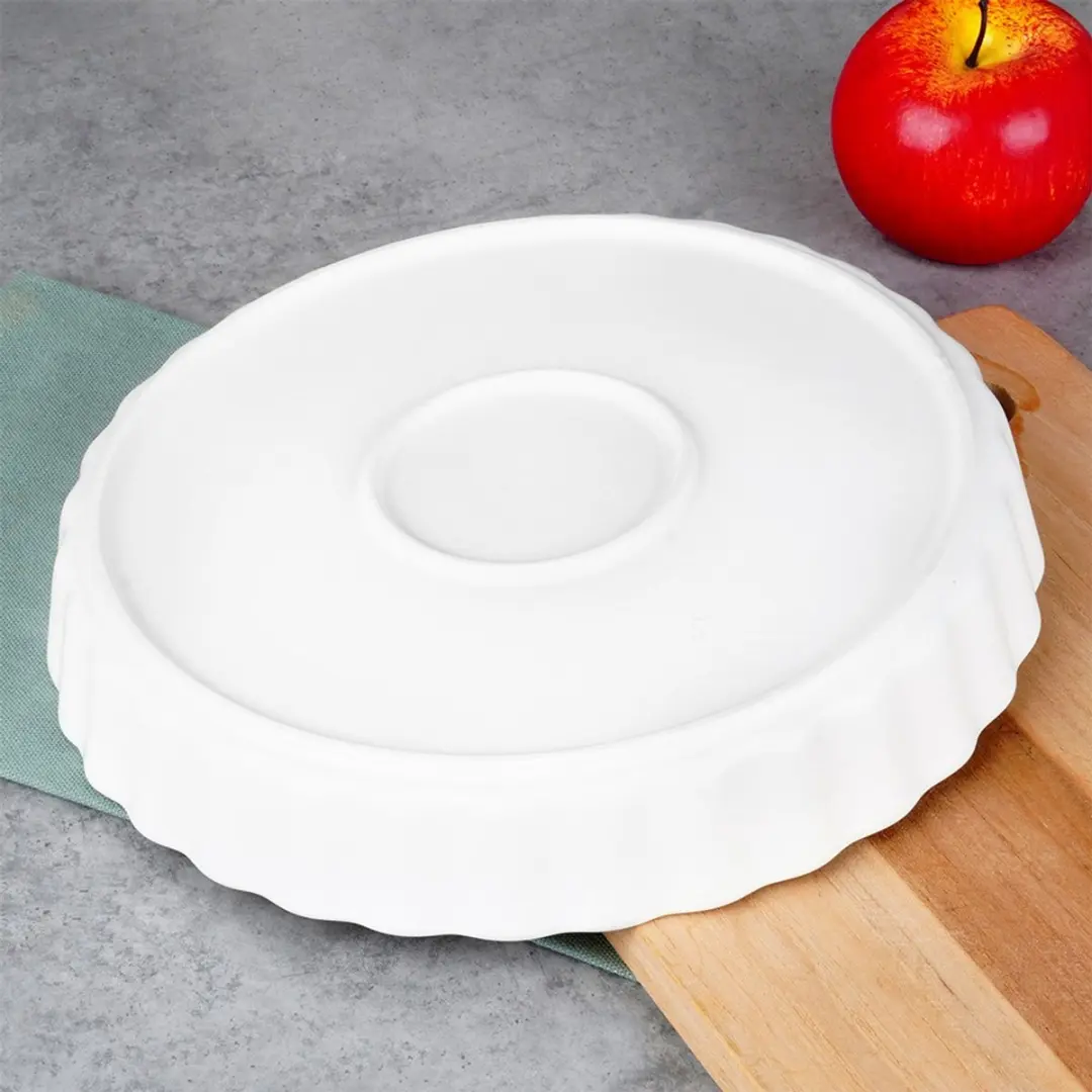 Orion Keramische Taartvorm 24.5cm - Wit