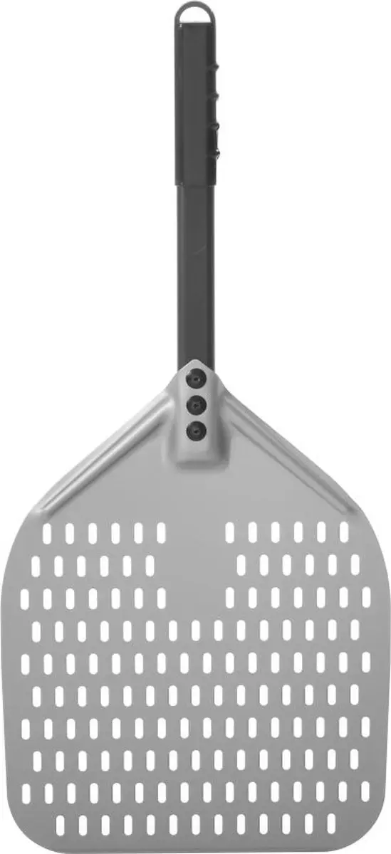 HENDI Vierkante Geperforeerde Pizzaschep 300x660mm - RVS