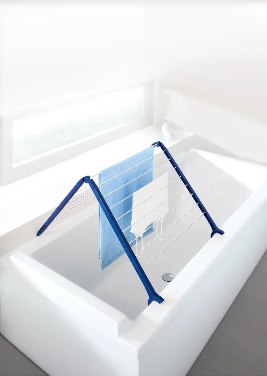 Leifheit Pegasus 110 Bad Droogrek 11m - Blauw/Wit