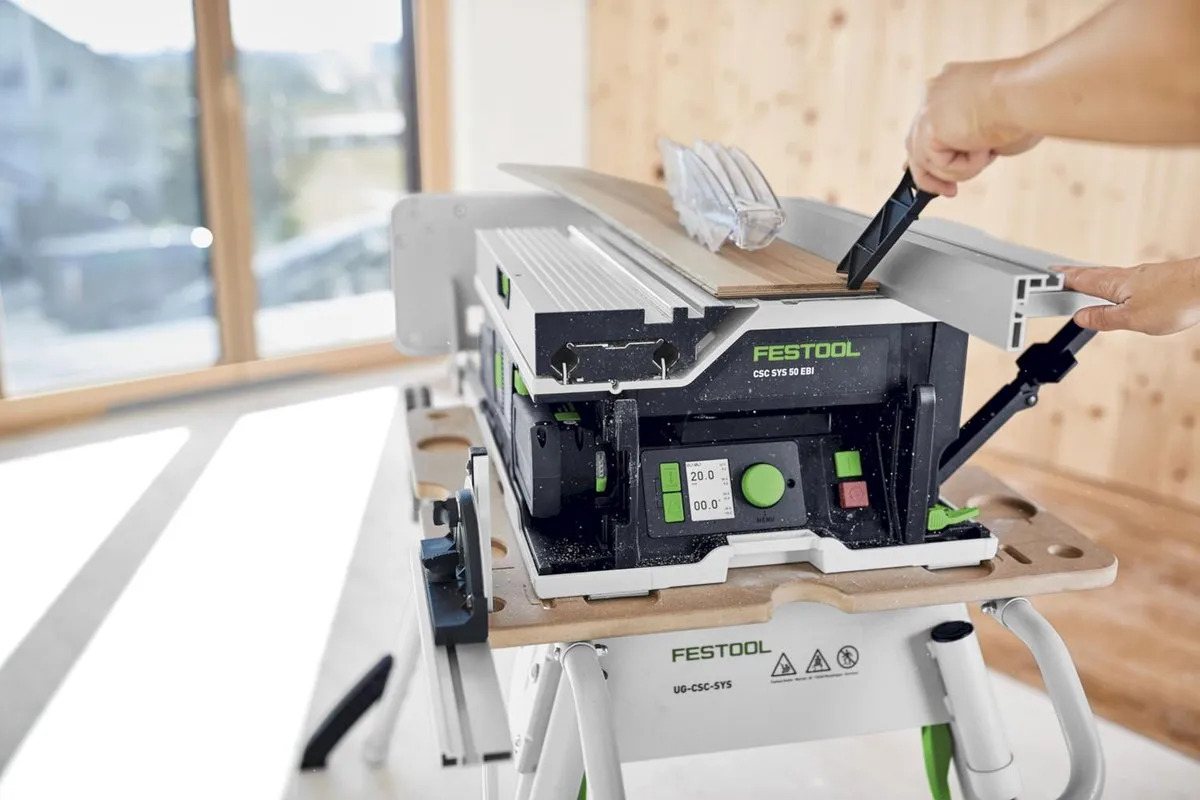 Festool CSC SYS 50 EBI Tafelcirkelzaag 2x18V 5.0Ah - 577379