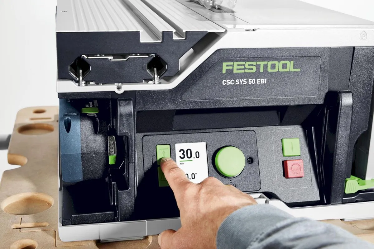 Festool CSC SYS 50 EBI Tafelcirkelzaag 2x18V 5.0Ah - 577379 - afbeelding 6 van 6
