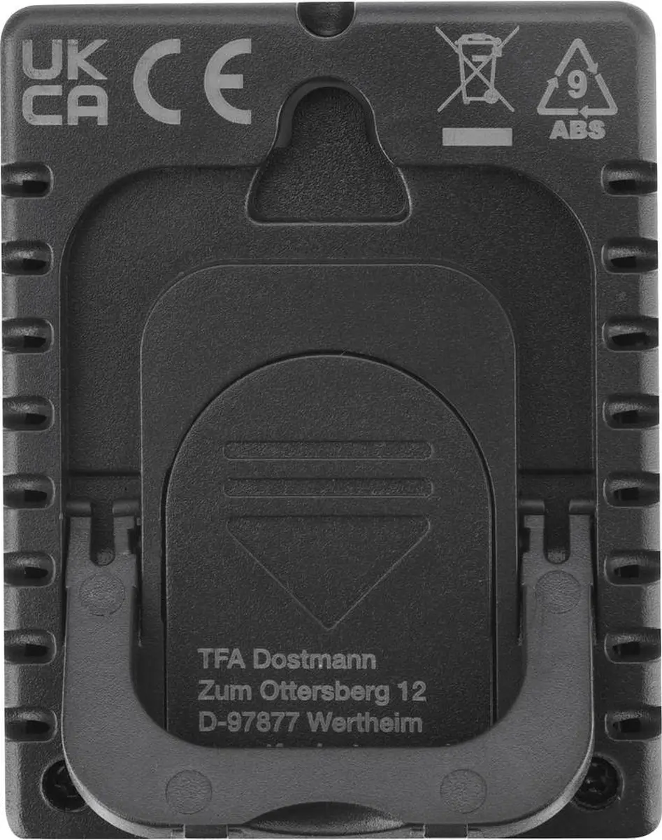 TFA Dostmann 30.5039.01.03 Thermo-Hygrometer - Zwart