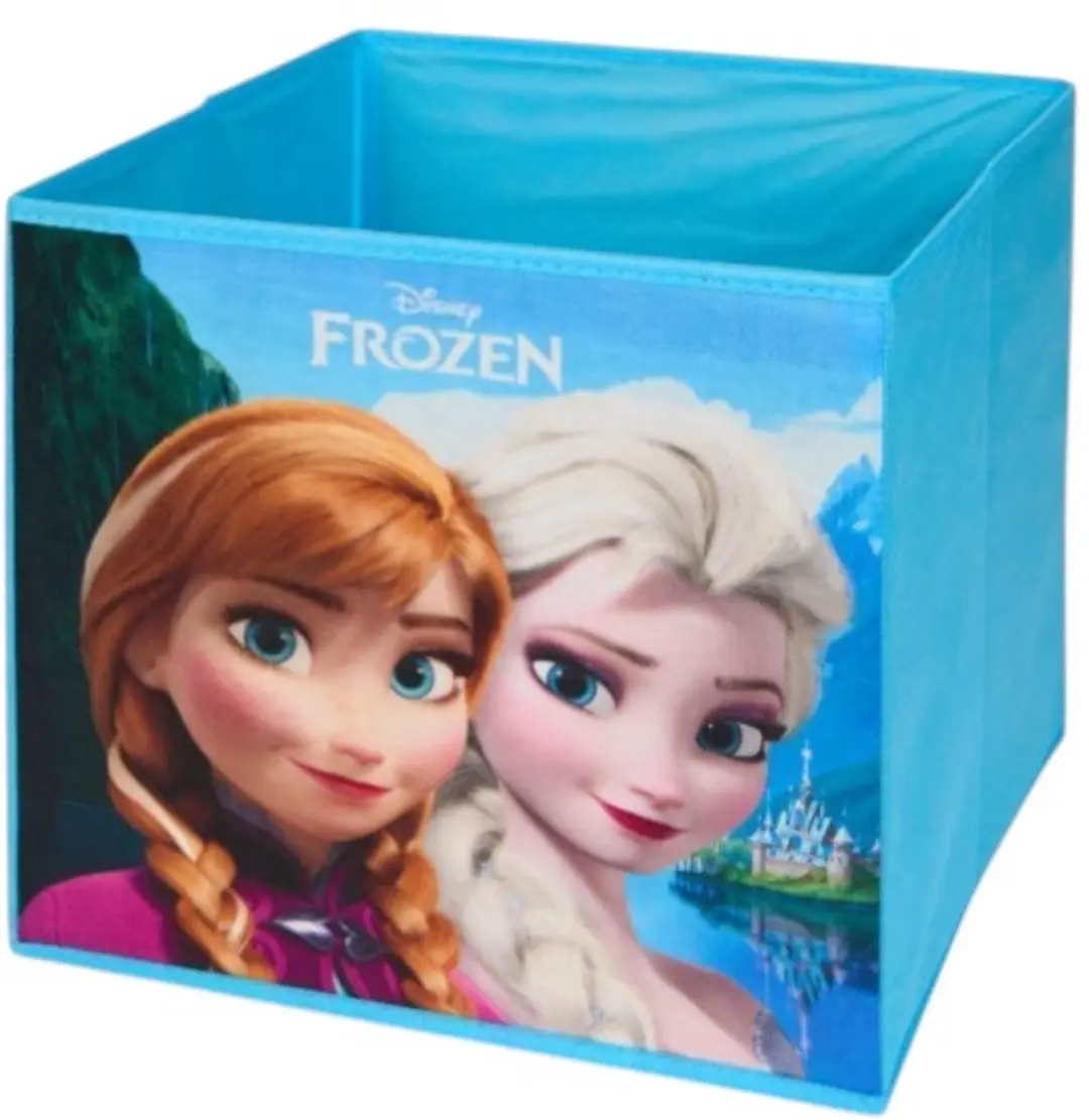 Disney Frozen Opvouwbare Opbergmand 30x30x30cm - Meerkleurig