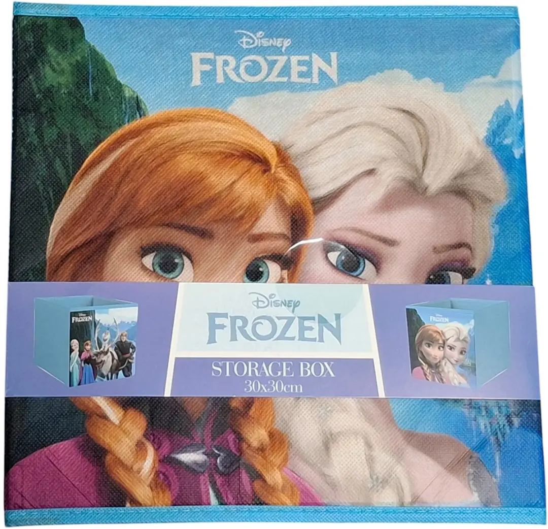 Disney Frozen Opvouwbare Opbergmand 30x30x30cm - Meerkleurig
