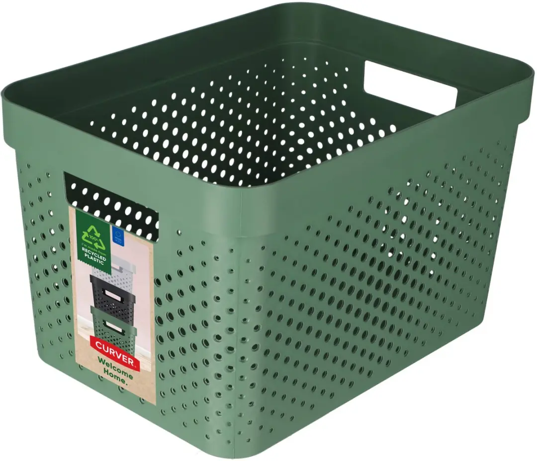 Curver Infinity Recycled Dots Opbergbox 17L