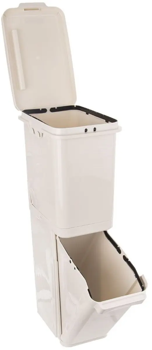 Orion Afvalscheiding Prullenbak 2x17,5L - Beige - afbeelding 6 van 6