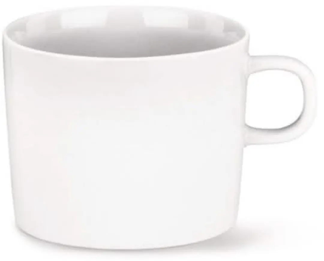 Alessi Jasper Morrison Koffiekopjes 200ml - 4 Stuks - Wit
