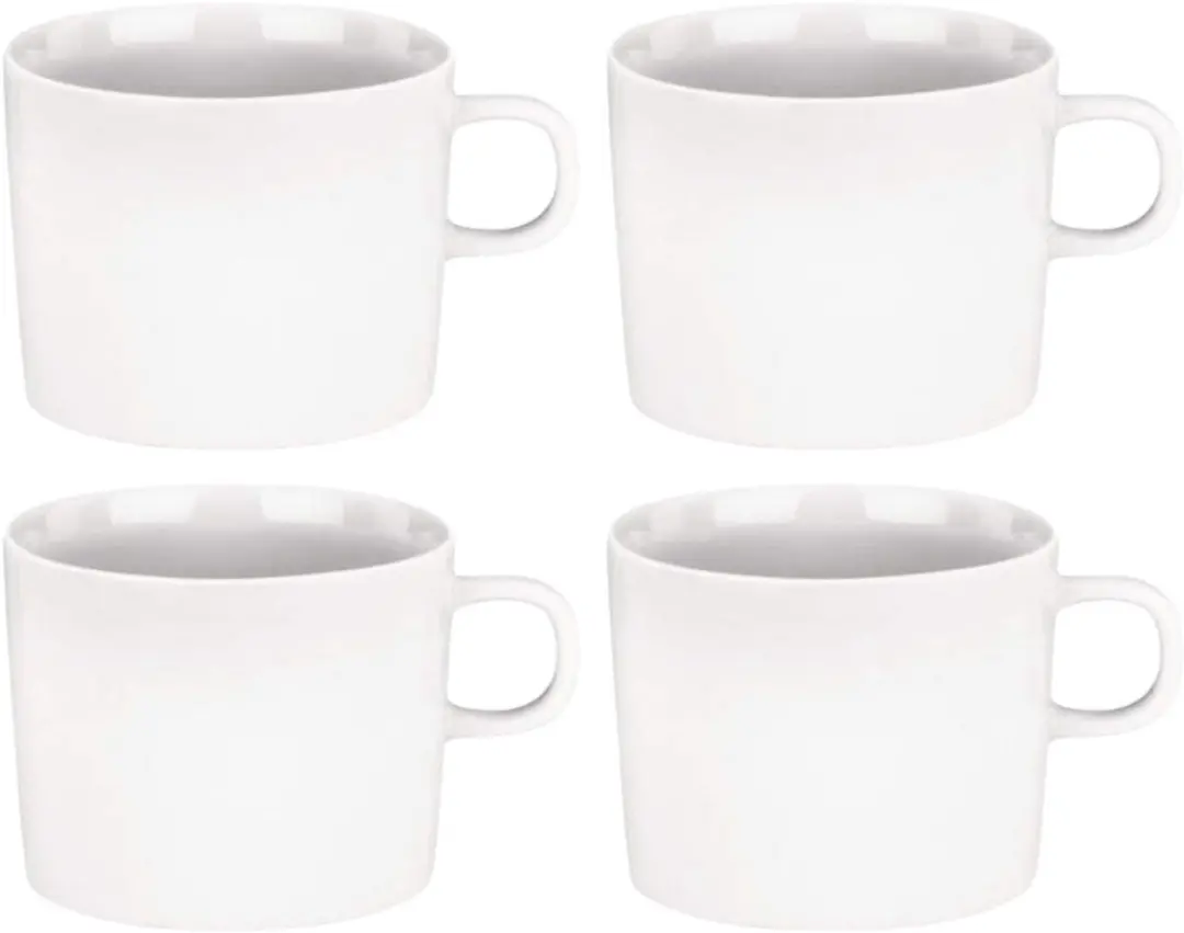 Alessi Jasper Morrison Koffiekopjes 200ml - 4 Stuks - Wit - afbeelding 6 van 6