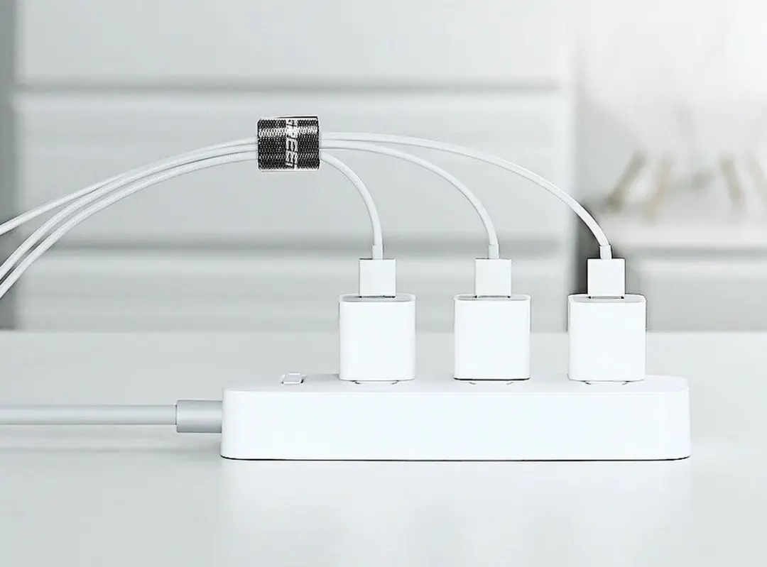 UGREEN Kabel Organizer Klittenband 2m - Grijs