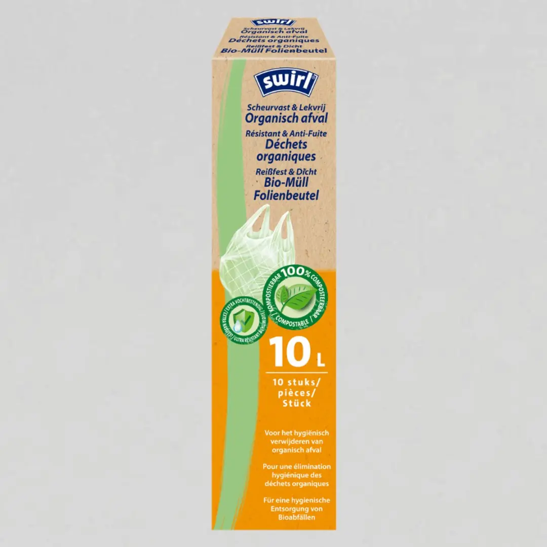 Swirl Biologisch Afbreekbare Afvalzakken 10L