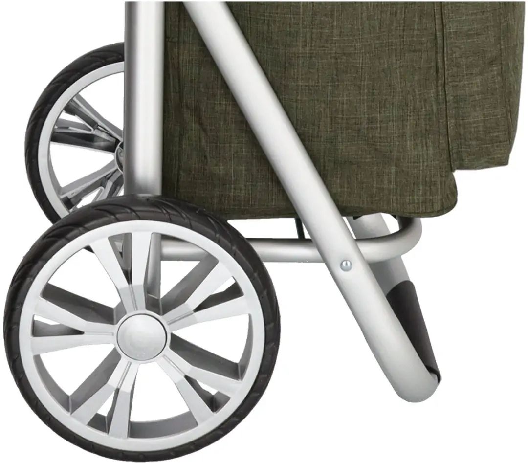Beagles Alberic Boodschappen Trolley 41.5L - Olijfgroen