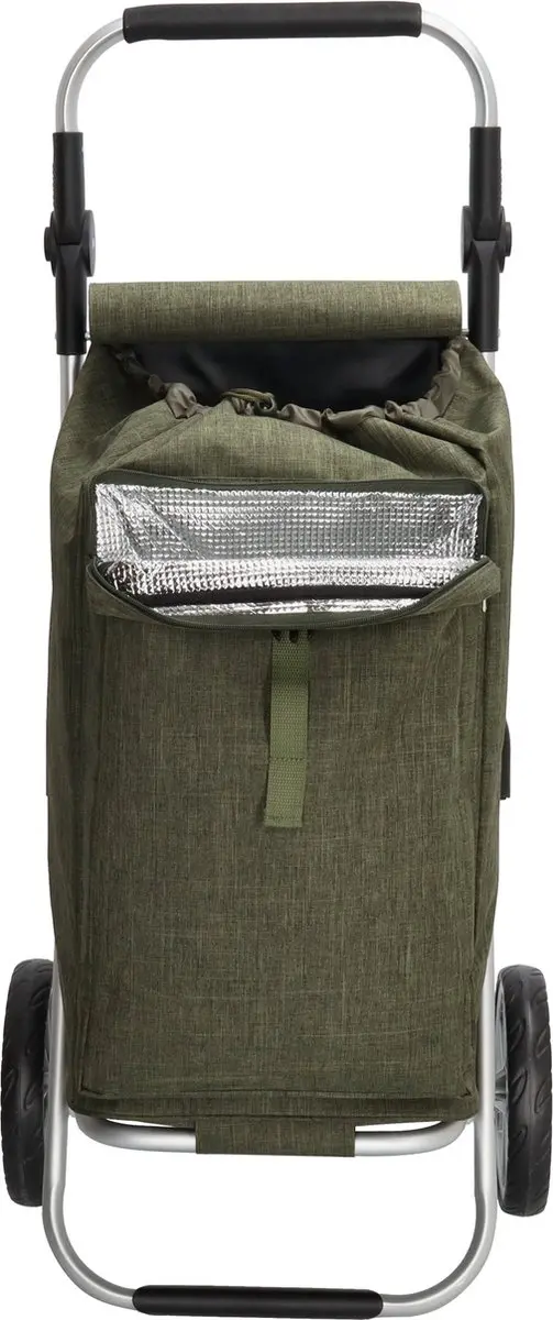Beagles Alberic Boodschappen Trolley 41.5L - Olijfgroen - afbeelding 6 van 6