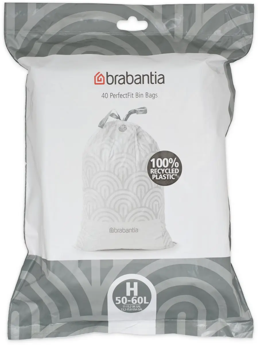 Brabantia PerfectFit Vuilniszakken 60L