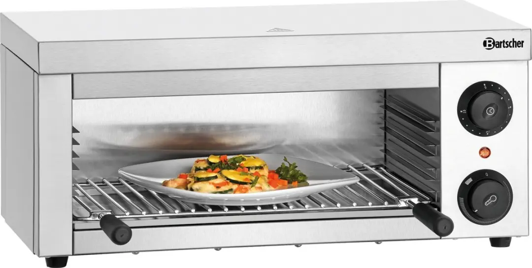 Bartscher Salamander 401-1Z-W Horeca Oven - Ø44,7cm - RVS