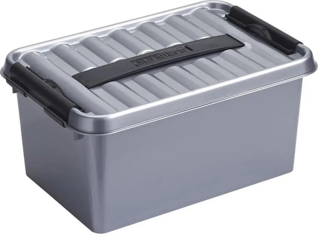 Sunware Q-Line Opbergbox 6L Metaal