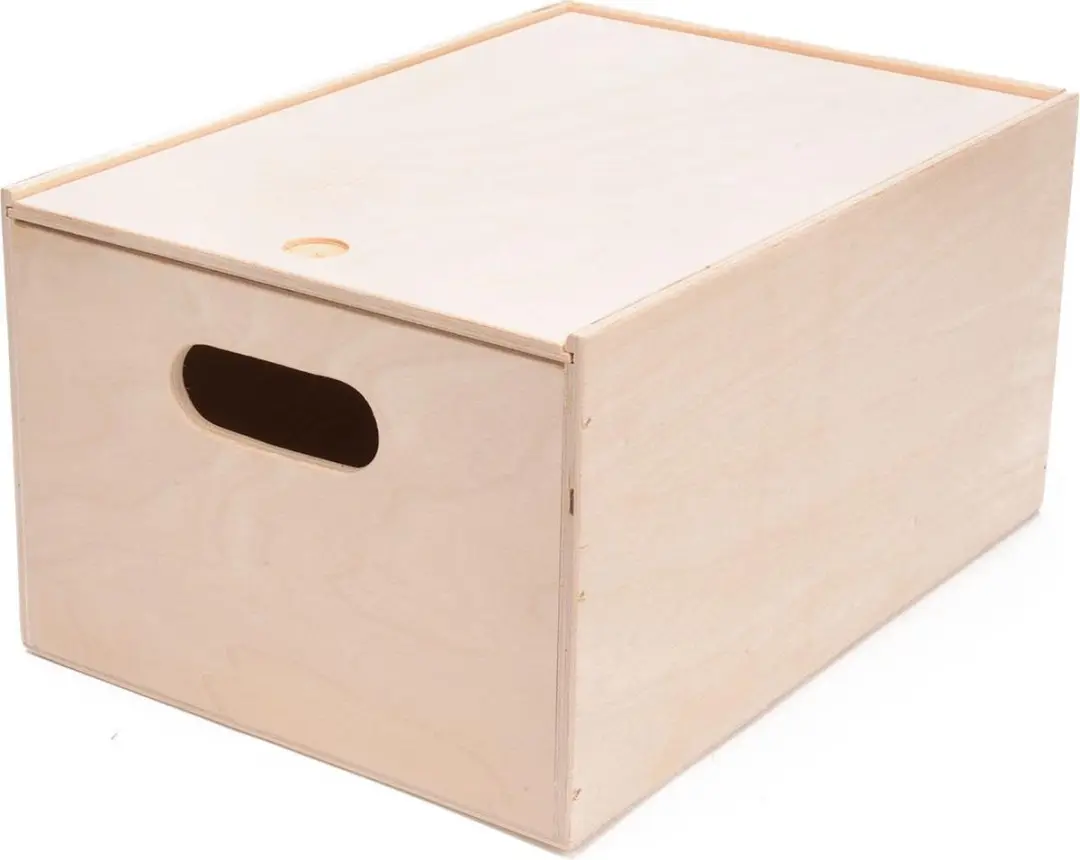 Small foot Playwood Houten Opbergkist Multicolor