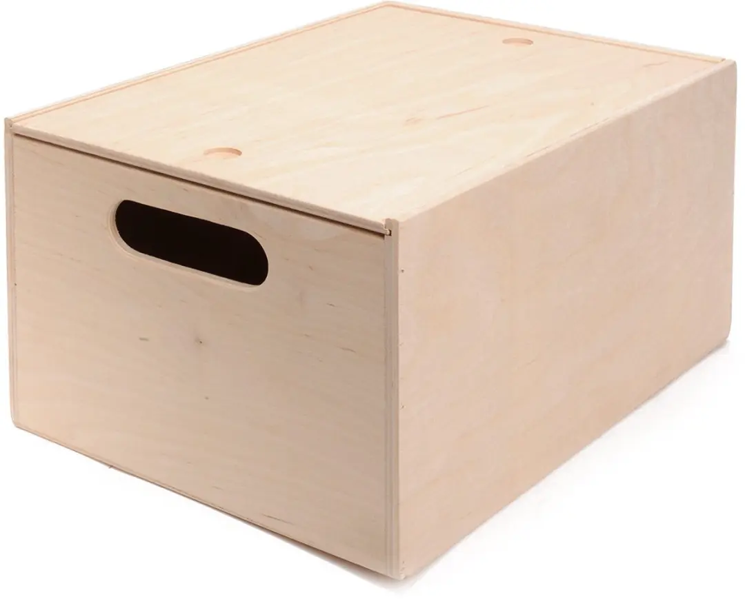 Small foot Playwood Houten Opbergkist Multicolor