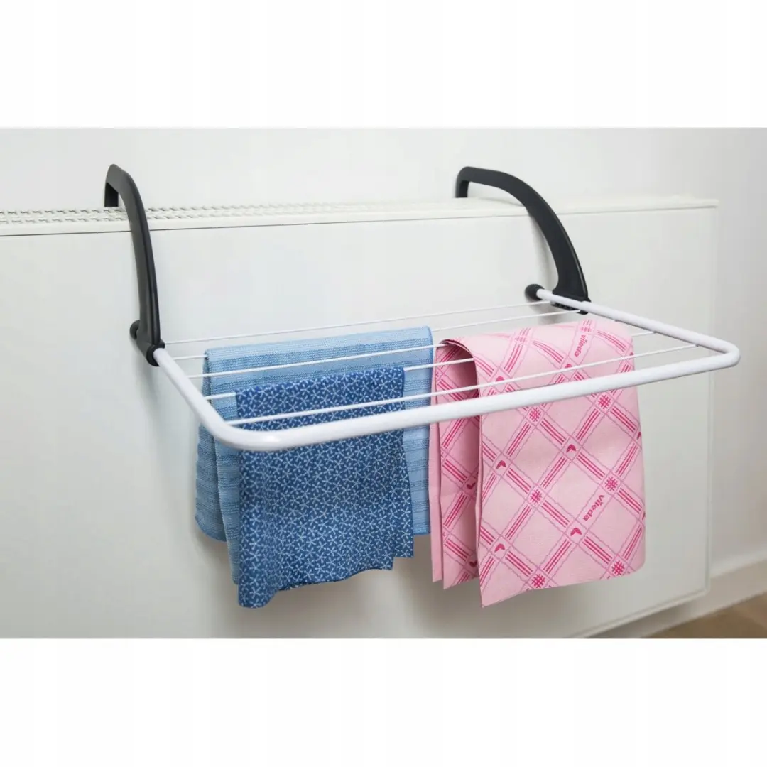 Vileda Express Droogrek 3m - Radiator - Grijs/Wit