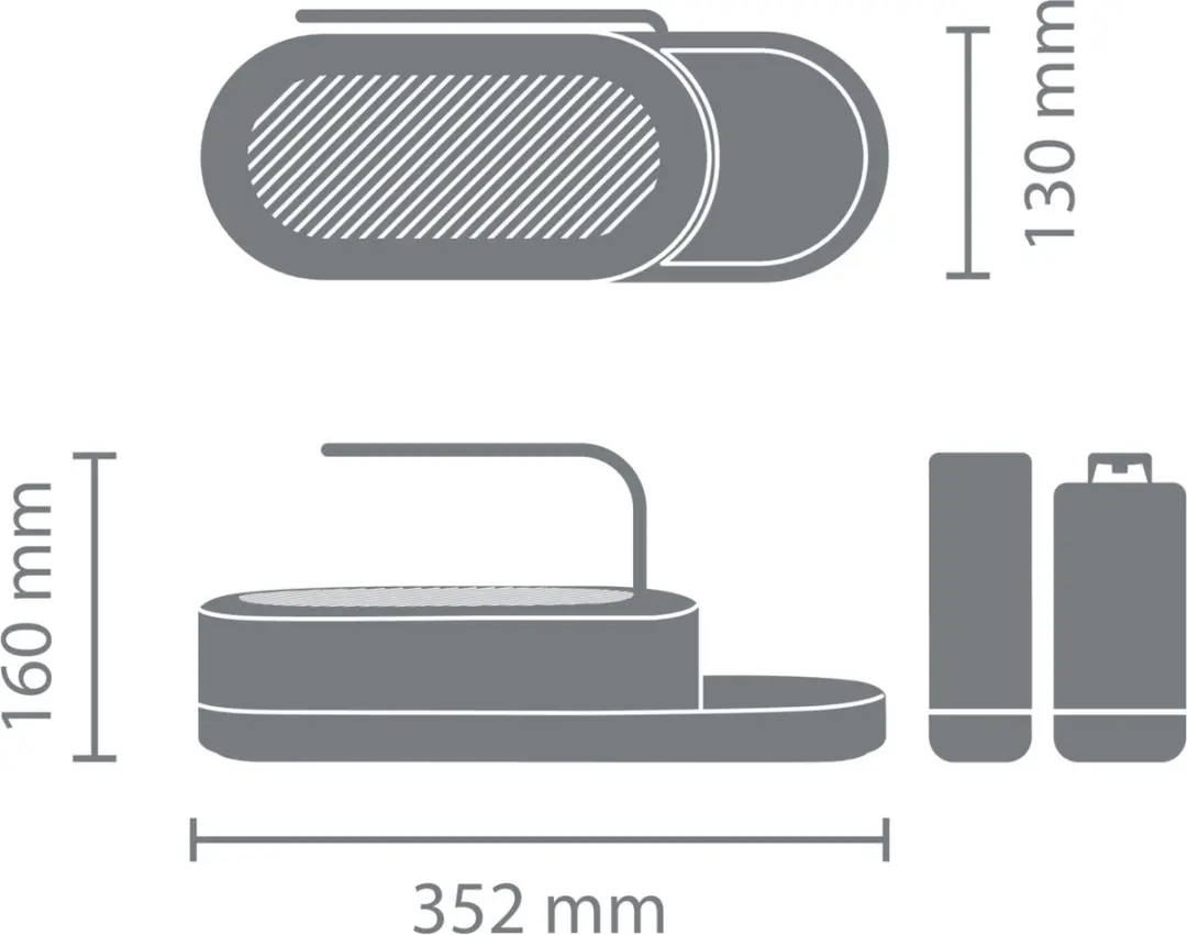 Brabantia SinkStyle Gootsteen Organizer Set - Mineral Infinite Grey - afbeelding 4 van 6
