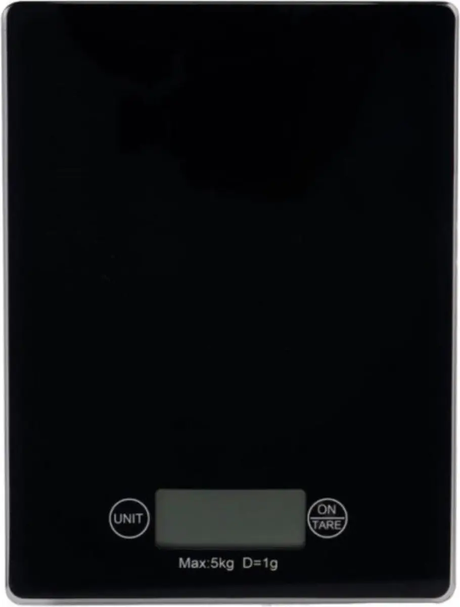 Senza Digitale Keukenweegschaal 5kg - Zwart