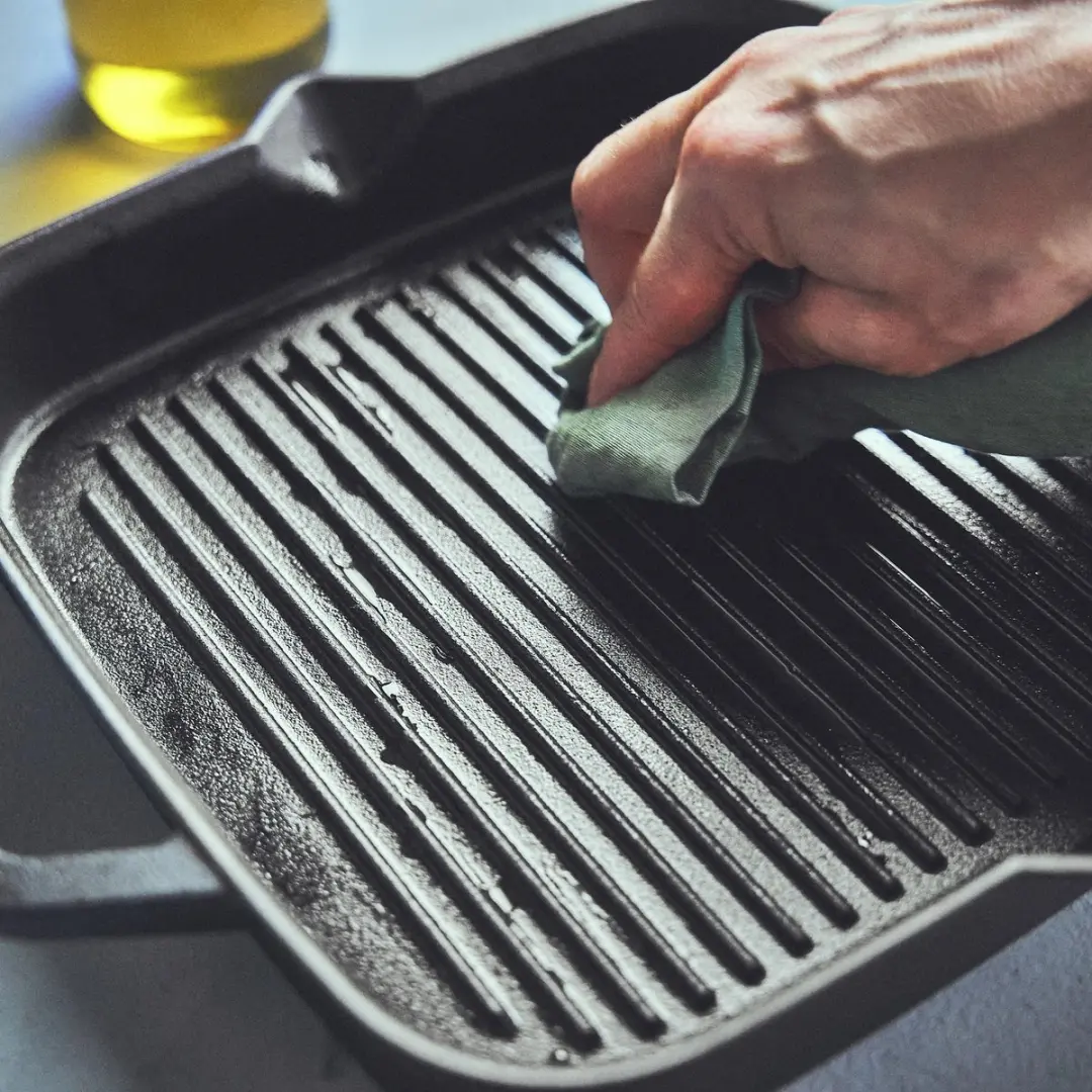 Burnhard Gietijzeren Grillpan 30cm - Aroma-Booster